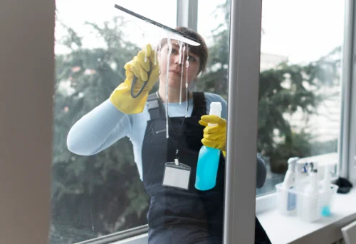 Nettoyage de vitres intérieures et extérieures à Tabre